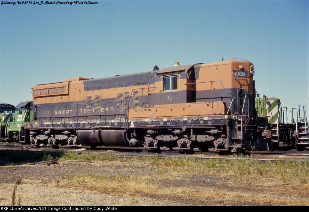 Burlington Northern SD7 6009